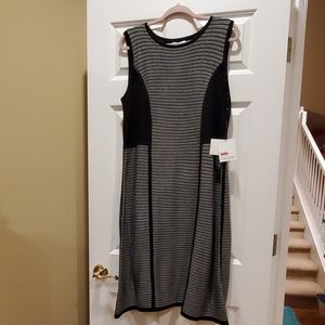 Calvin Klein Sleeveless Sweater Dress